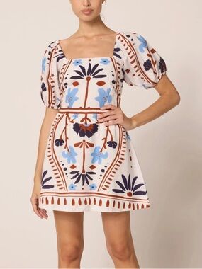NWT Cleobella Mariana Mini Dress in Liliana XS